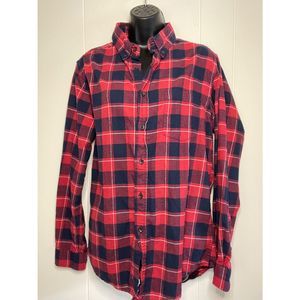 Goodfellow Plaid Button Up Size Medium